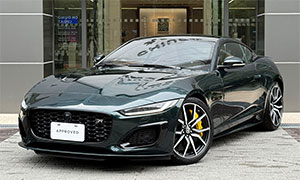 F-TYPE R 75 COUPE 英國賽道綠