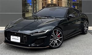 F-TYPE  R75  COUPE 喀爾巴阡灰 (貼膜英國賽道綠)